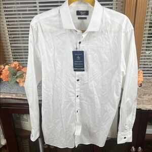 NWT Original Penguin Heritage Slim Fit Size 16/ 32-33